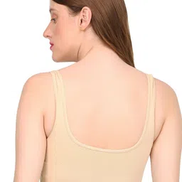 MYSHA Non Padded Non-Wired Dry Fit Seamless Workout Bra With All Day Comfort image 5