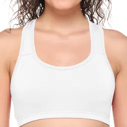 SONA Seamless Full Coverage Cotton Workout Bra All Day Comfort image 3