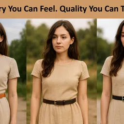 flyer Women Casual, Formal, Evening, Party Black, Brown, Tan Genuine Leather Belt image 3