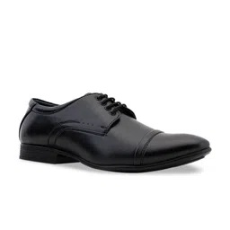 Khadims Men Black Solid Formal Derbys-image-52