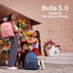 american tourister Small 20 L Backpack Bella 3.0 Style 01, 20 Lts Women College/Office Backpack with Front Organizer image 2