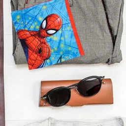 Kuber Industries Kids Pack Of 12 Spiderman Printed Pure Cotton Handkerchieves image 4