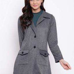 BAESD Single-Breasted Longline Fleece Overcoat-picture-48