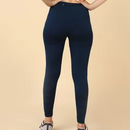 nexstep Solid Women Blue Tights image 2