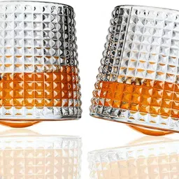 otak (Pack of 4) 101_New4_ satn pack of 4dancing chex Glass Set Water/Juice Glass-picture-24