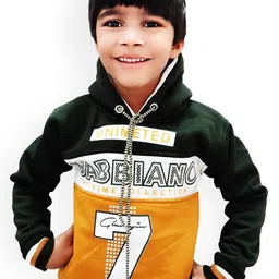 BAESD Boys Colourblocked Hooded Pullover Sweatshirt-picture-30