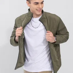 Snitch Men Long Sleeves Puffer Jacket image 2