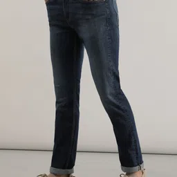 Lee Men Slim Fit Light Fade Stretchable Cotton Jeans image 2