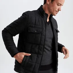 DeFacto Men Black Tailored Jacket image 5