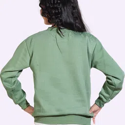 BAESD Girls Graphic Printed Round Neck Pullover image 2