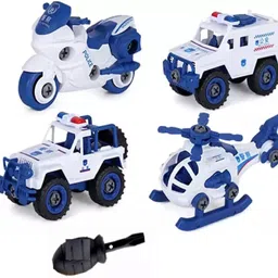 skstore Police Vehicle 4 pic Set Nut Disassembly Loading Unloading Engineering-picture-42