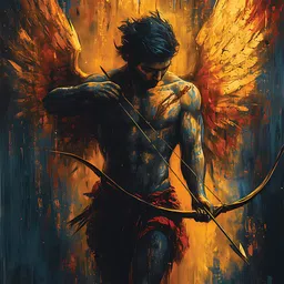 flexora Warrior Theme Flex Poster | 3 x 3 ft Premium Print for Wall, Room & Cafe Decoration Fine Art Print-picture-22