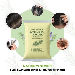glowy Rosemary Powder – Pure Herbal Goodness for Hair Regrowth & Skin Health image 4