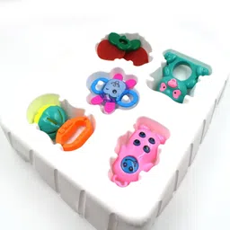 d2day corner BABY RATTLE AND TEETHER SET Rattle image 2
