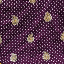 KALINI Embroidered Unstitched Dress Material image 4
