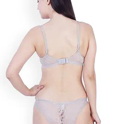 BRACHY Self-Designed Heavily Padded Push Up Bra With Low-Rise Brief image 4