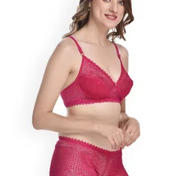 PIBU Pack Of 2 Non-Padded Non Wired Bra Panty Lingerie Sets image 4