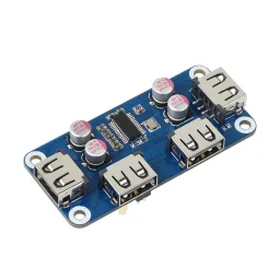 Waveshare USB HUB HAT (B) 4x USB 2.0 Ports USB Hub HAT Increase USB Ports on Raspberry Pi Using Waveshare HAT For Raspberry Pi Series - RS2010Waveshare USB HUB HAT (B) 4x USB 2.0 Ports USB Hub HAT Increase USB Ports on Raspberry Pi Using Waveshare HAT For Raspberry Pi Series - RS2010-picture-13