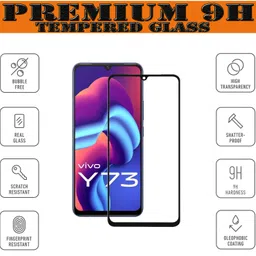 ANILUQ Edge To Edge Screen Guard for VIVO Y73 2021 image 5