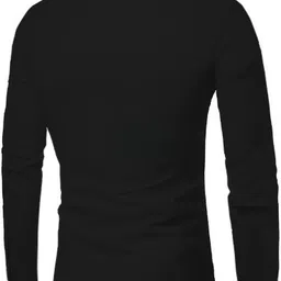 jessnx Men Slim Fit Solid Spread Collar Casual Shirt image 2