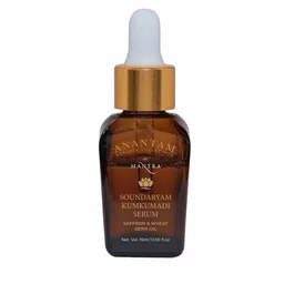 Mantra Herbal Soundaryam Kumkumadi Serum with Saffron & Wheat Germ Oil - 15ml image 3