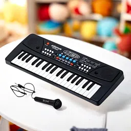 snm97 37-Key Musical Piano Keyboard with Microphone Songs Recording for Kids_B44-picture-26