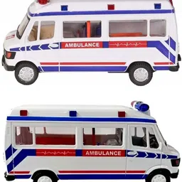 viaan world Combo Pack Of CENTYTMP 207 AMBULANCE Toy for Kids image 2