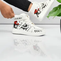 zixer Alpha Korean High Tops Funky Sneakers Shoes/Trendy Chunky Dancing Sneakers Shoes High Tops For Men-picture-18