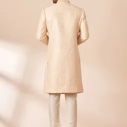 Manyavar Men Self-Design Sherwani Set image 3