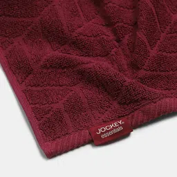 Jockey Pack of 2 Cotton Terry 500 GSM Ultrasoft and  Durable Patterned Hand Towel image 4