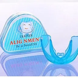 maxxlite Portable Invisible Braces Correction Buck Teeth Dental Appliance Blue Mouth Guard image 2