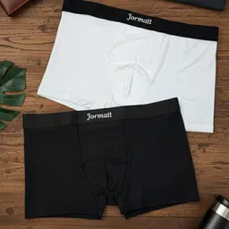 jormatt Pack of 2 Solid Men Trunk-picture-33