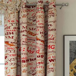swayam Faux Silk Blackout 9 Feet Eyelet Long Door Curtains (Set Of 2)-picture-14