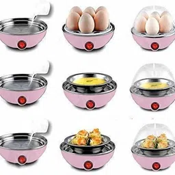 tradezie lastic Electric Egg Cooker, Boiler, Hard Boil Steamer and Poacher Single Layer Egg Cooker Egg Cooker (6 Eggs) Egg Cooker-picture-22