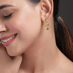 Rubans Classic Hoop Earrings image 2