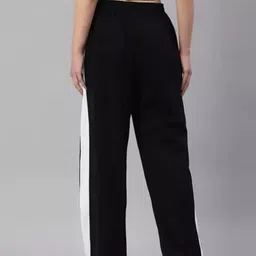 green-shade Women Regular Fit Black Polyester Trousers image 2