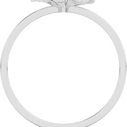 avsar AVR1073WB 14kt Cubic Zirconia White Gold ring image 4