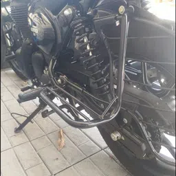 Moterix FOOTREST FOR ROYAL ENFIELD HUNTER 350 Foot Rest (Black) Foot Rest image 2