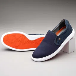 Ruosh Men Textile Comfort Insole Slip-On Sneakers-picture-30