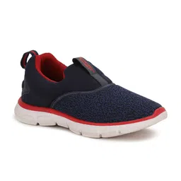 Bubblegummers Boys Blue Woven Design Slip-On Sneakers-image-79