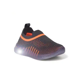 Lil Lollipop Kids Textured Round Toe Slip-On Sneakers-image-32