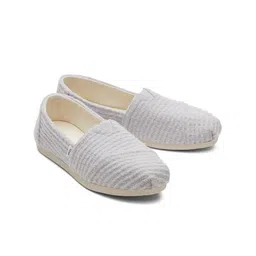 TOMS Women Woven Design Lightweight Canvas Slip-on Espadrilles-image-73