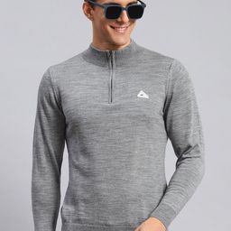 Monte Carlo High Neck Half Zipper Pullover Sweater-picture-32