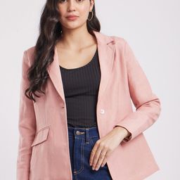 FableStreet Single-Breasted Casual Blazer-picture-26