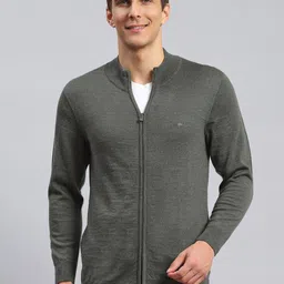Monte Carlo Woolen Front Open Sweatshirt-picture-36