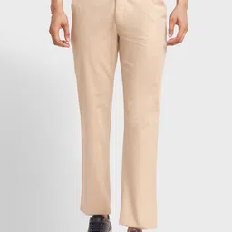 ColorPlus Men Mid-Rise Casual Chinos Trousers-image-41