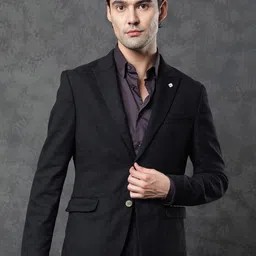 RARE RABBIT Slim-Fit Single-Breasted Casual Blazer image 5