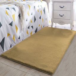 LUXEHOME INTERNATIONAL Brown Solid Ultra Soft Floor Runner-picture-13