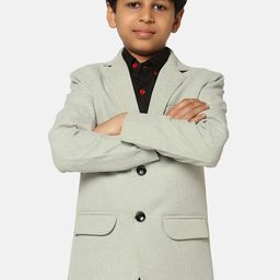 TAHVO Boys Single-Breasted Notched Lapel Slim Fit Blazers-picture-19