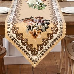 Dakshya Industries Beige Floral Printed Runners-picture-16